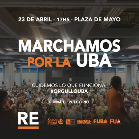 Marcha por la Uba